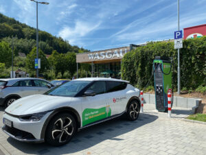 Bei den rund 70 Wasgau-Märkten wie hier in Rodalben erfolgt die Umsetzung über vorhandene Niederspannungsanschlüsse