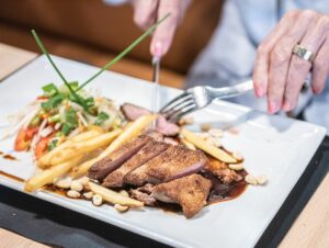 Das umfangreiche Angebot im neuen Zurheide-Restaurant reicht von Suppen bis zu Filetsteaks.