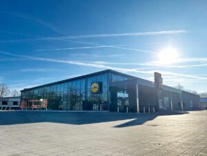 Neuer Lidl-Markt in ressourcenschonender Holzbauweise (Albstadt)