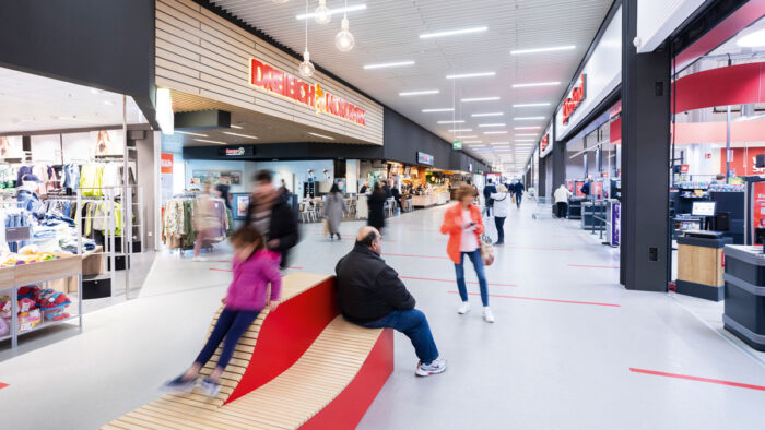 Neben
Refurbishment im Mall- und Außenbereich wurde im Dreieich Nordpark  eine
„intelligente Flächenoptimierung“ realisiert