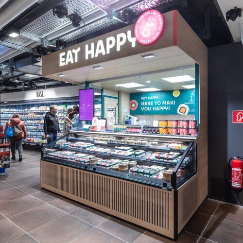 Auch das Franchise-Konzept von Eat Happy ist an „Pick-&-Go“ angeschlossen