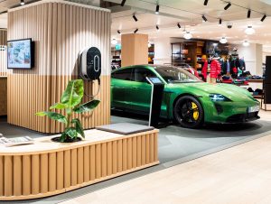 Der Pop-up-Store ist eine zusätzliche Anlaufstelle in der bayerischen Hauptstadt neben den drei Münchener Porsche-Zentren.