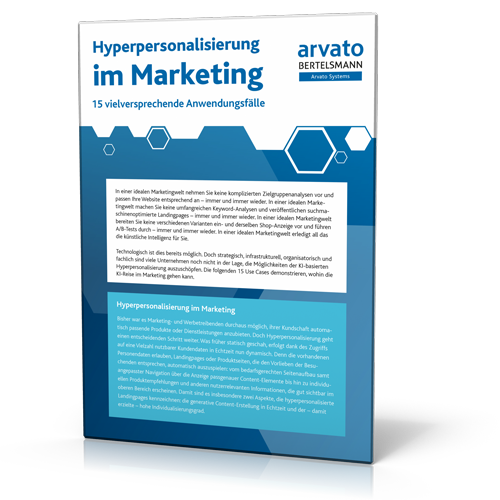 Arvato: Praxis-Guide: Hyperpersonalisierung im Marketing